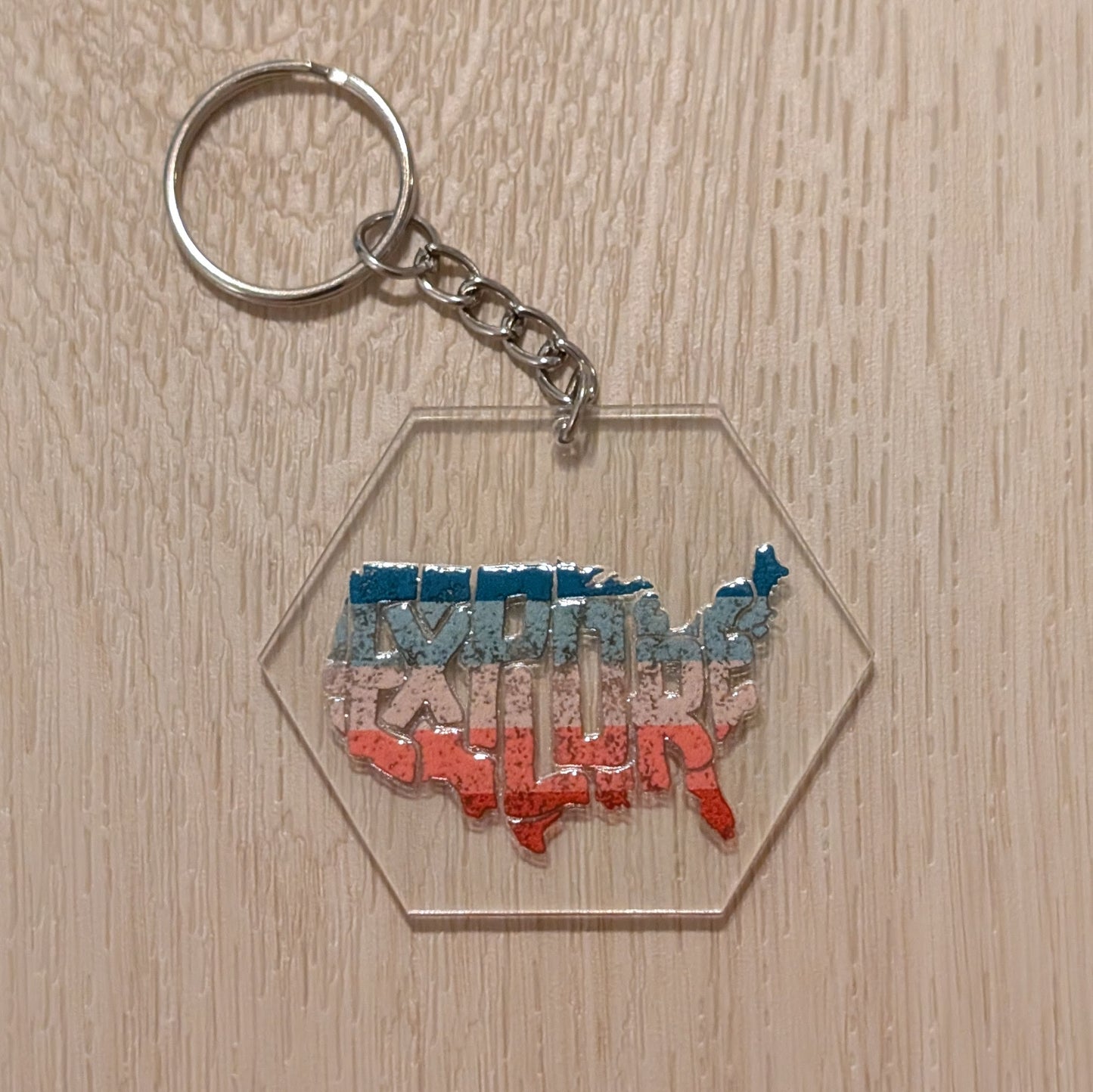 Explore US Keychain