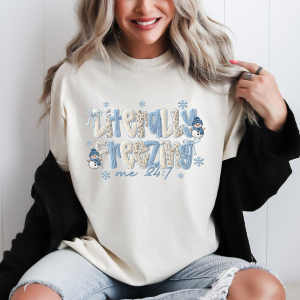 Literally Freezing Faux Knit (Choose your Style)