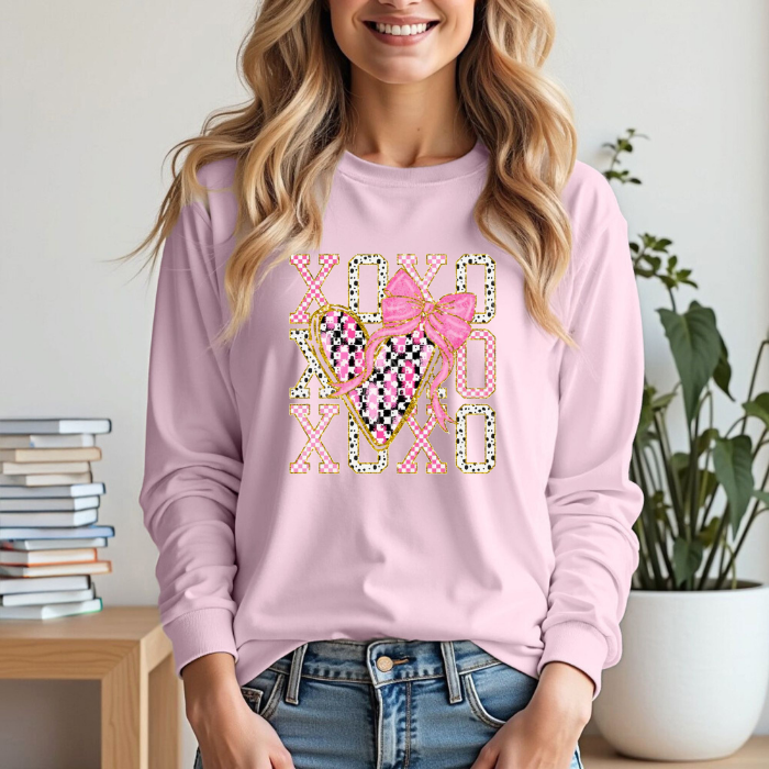 XOXO Gold Heart (Choose Your Style)