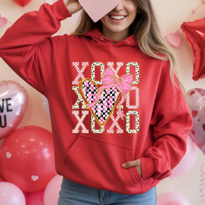 XOXO Gold Heart (Choose Your Style)