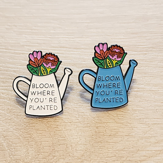 Bloom Where You're Planted Enamel Pen
