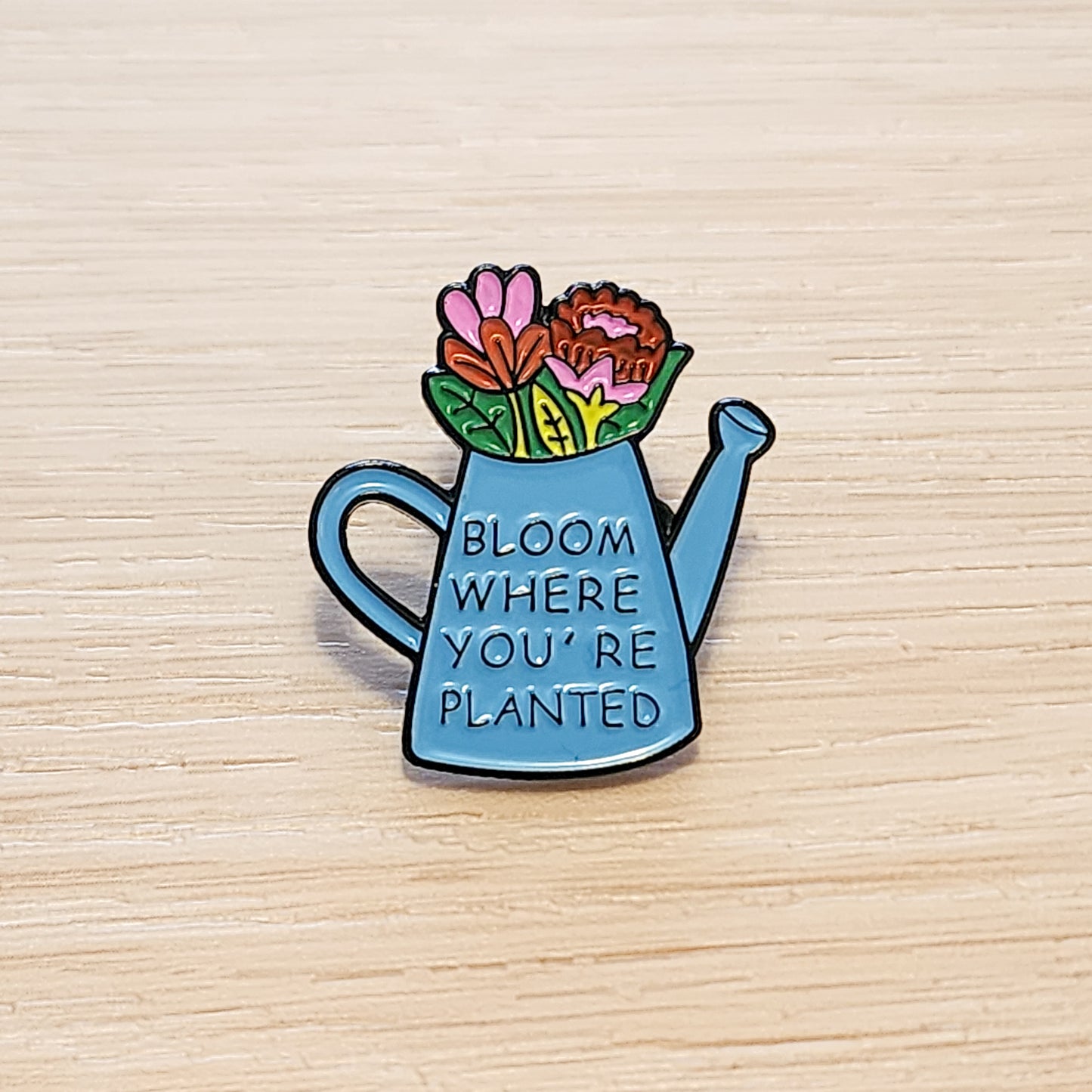 Bloom Where You're Planted Enamel Pen