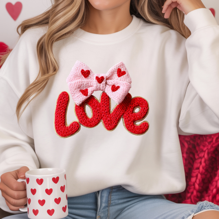 Love Bow Faux Yarn (Choose Your Style)