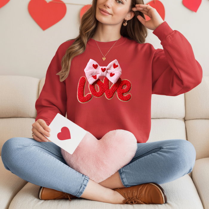 Love Bow Faux Yarn (Choose Your Style)