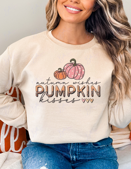 Autumn Wishes Pumpkin Kisses