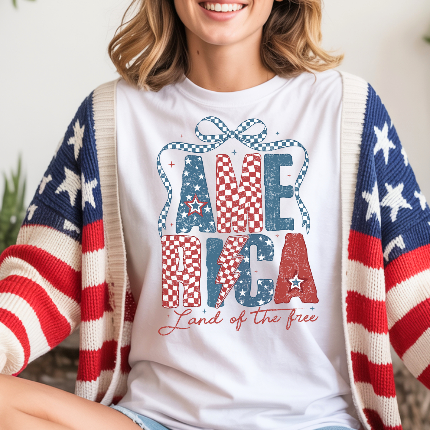 America 'Land Of The Free' W Bow