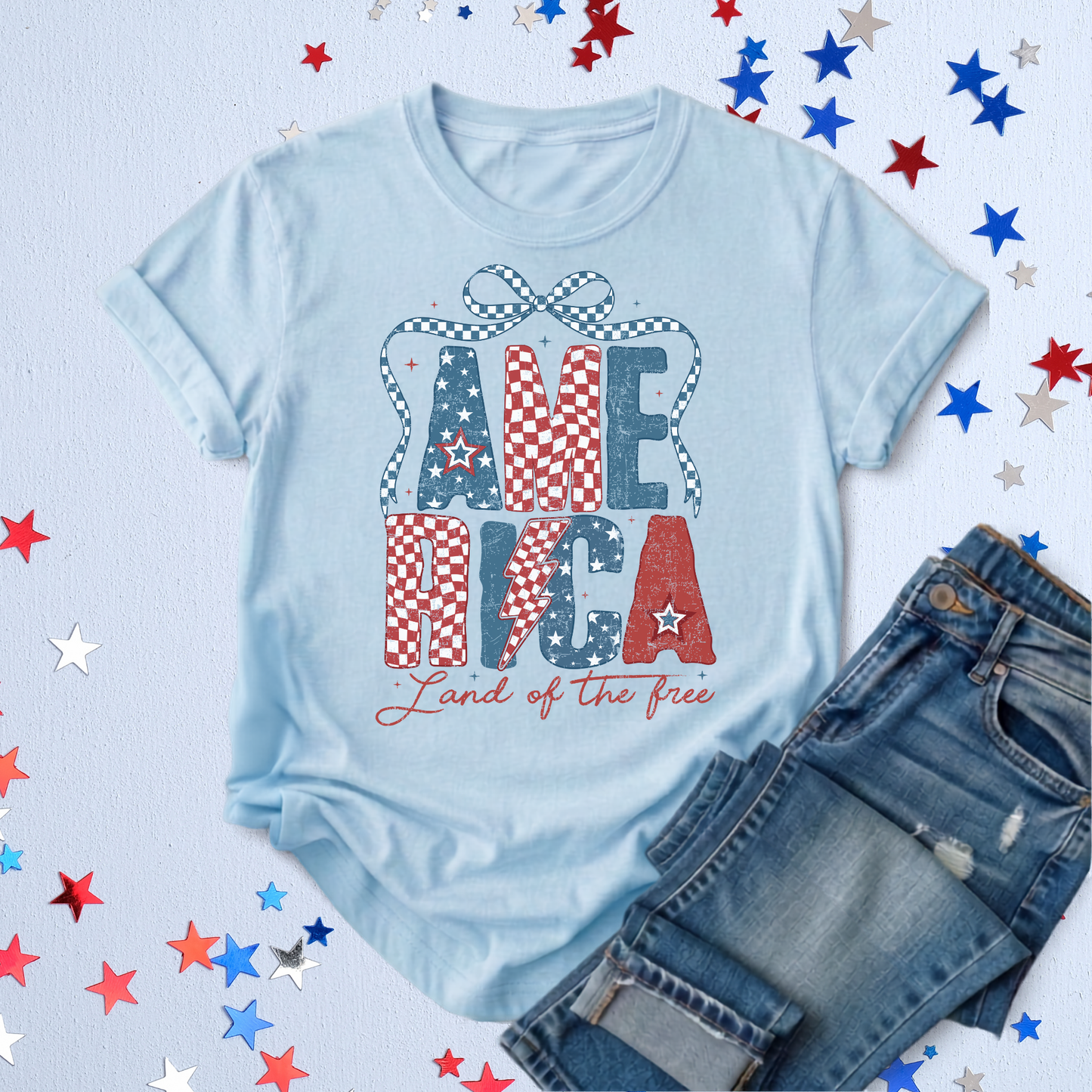 America 'Land Of The Free' W Bow