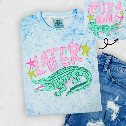 Later Gator Girl 'After A While' |Colorblast