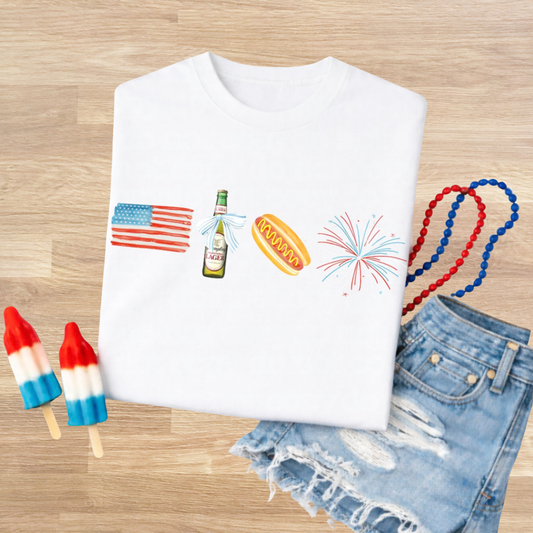 Coquette Beer Patriotic