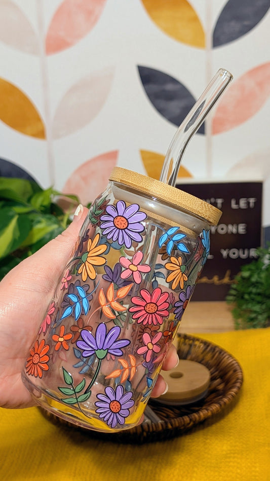 Spring Flowers 16oz Libbey