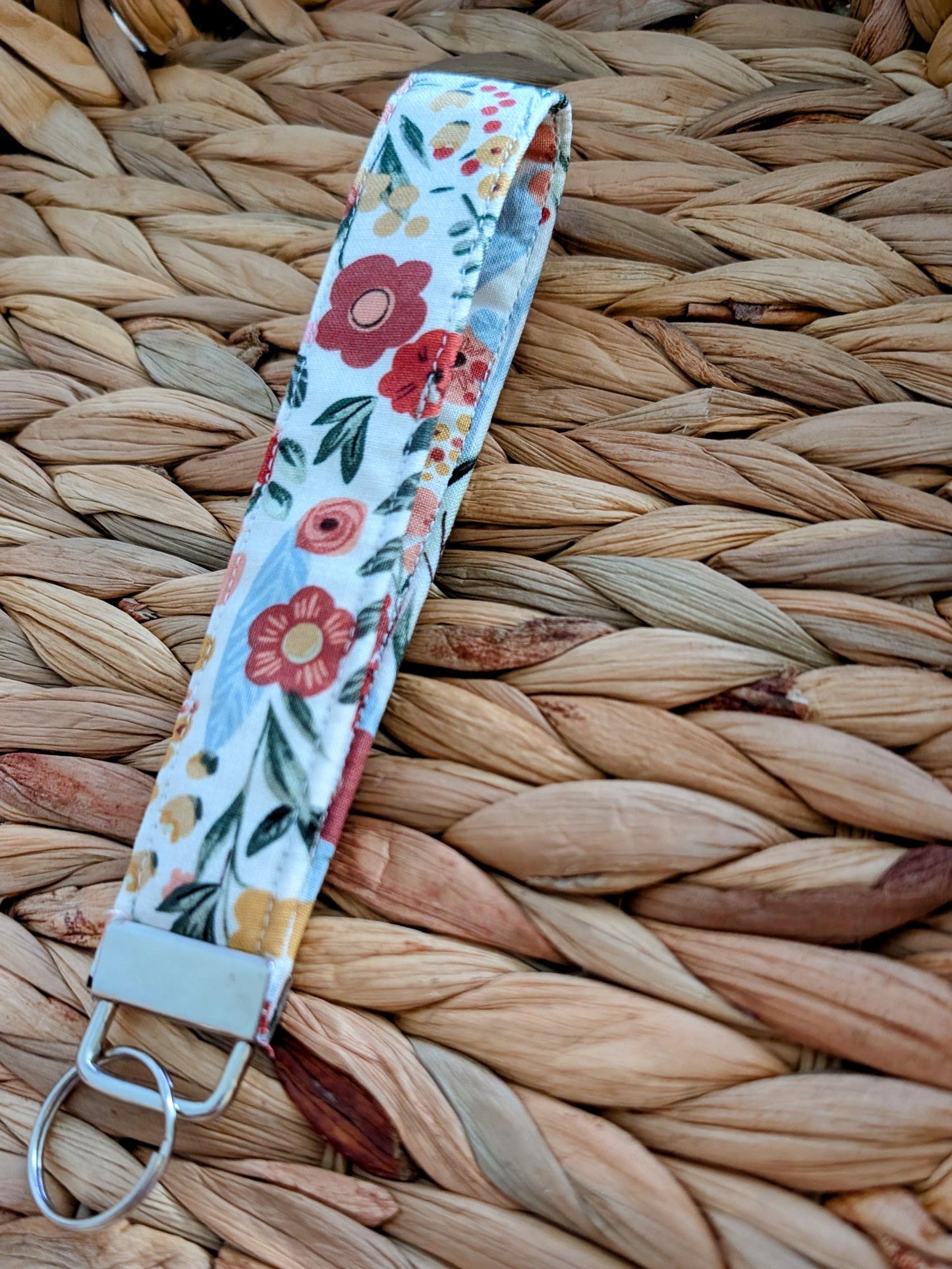 Wildflowers Wristlet Keychain