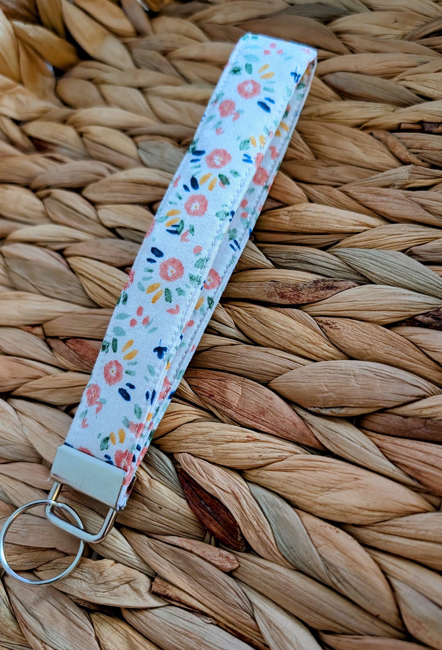 Bailey Floral Wristlet Keychain